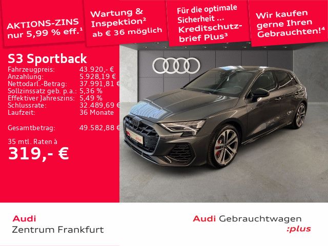 AUDI S3 Sportback TFSI quattro S tronic Navi VC DAB H