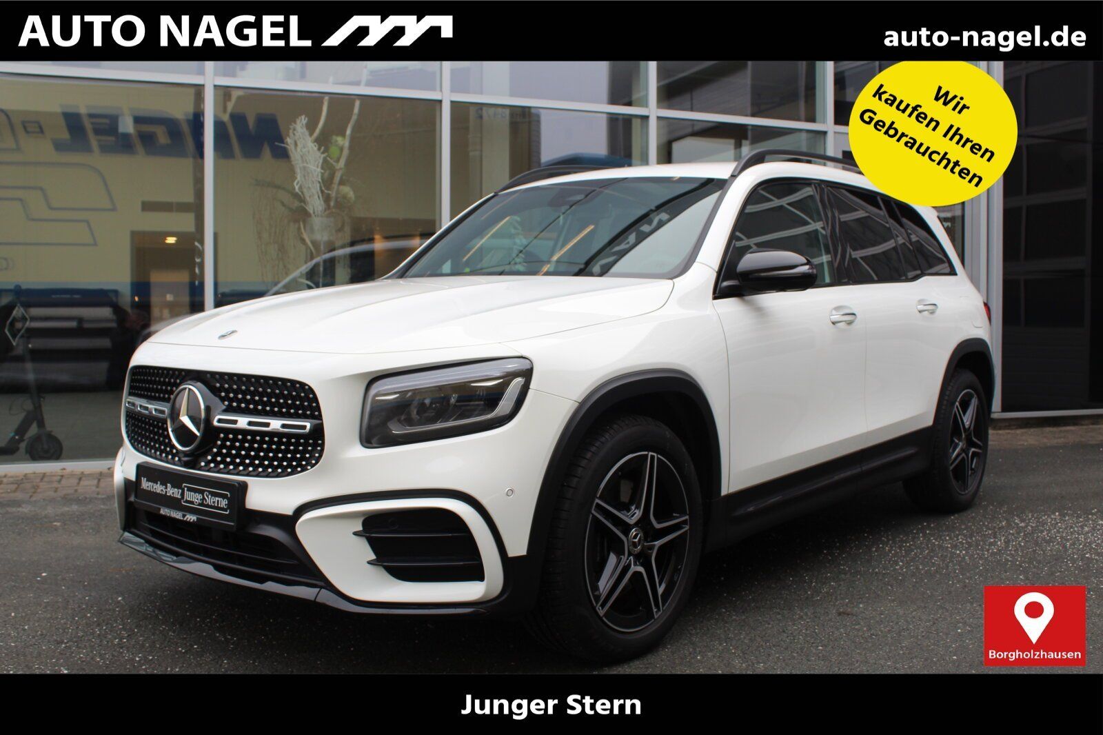 MERCEDES-BENZ GLB 250 4M AMG AHK+360KAMERA+NIGHT+LED+DISTRONIC