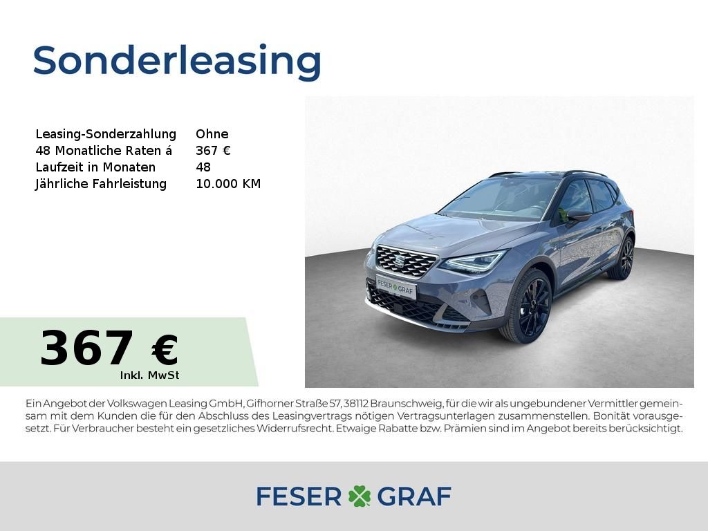 Seat Arona FR|AHK-Vorb.|Einparkhilfe|WinterPaket