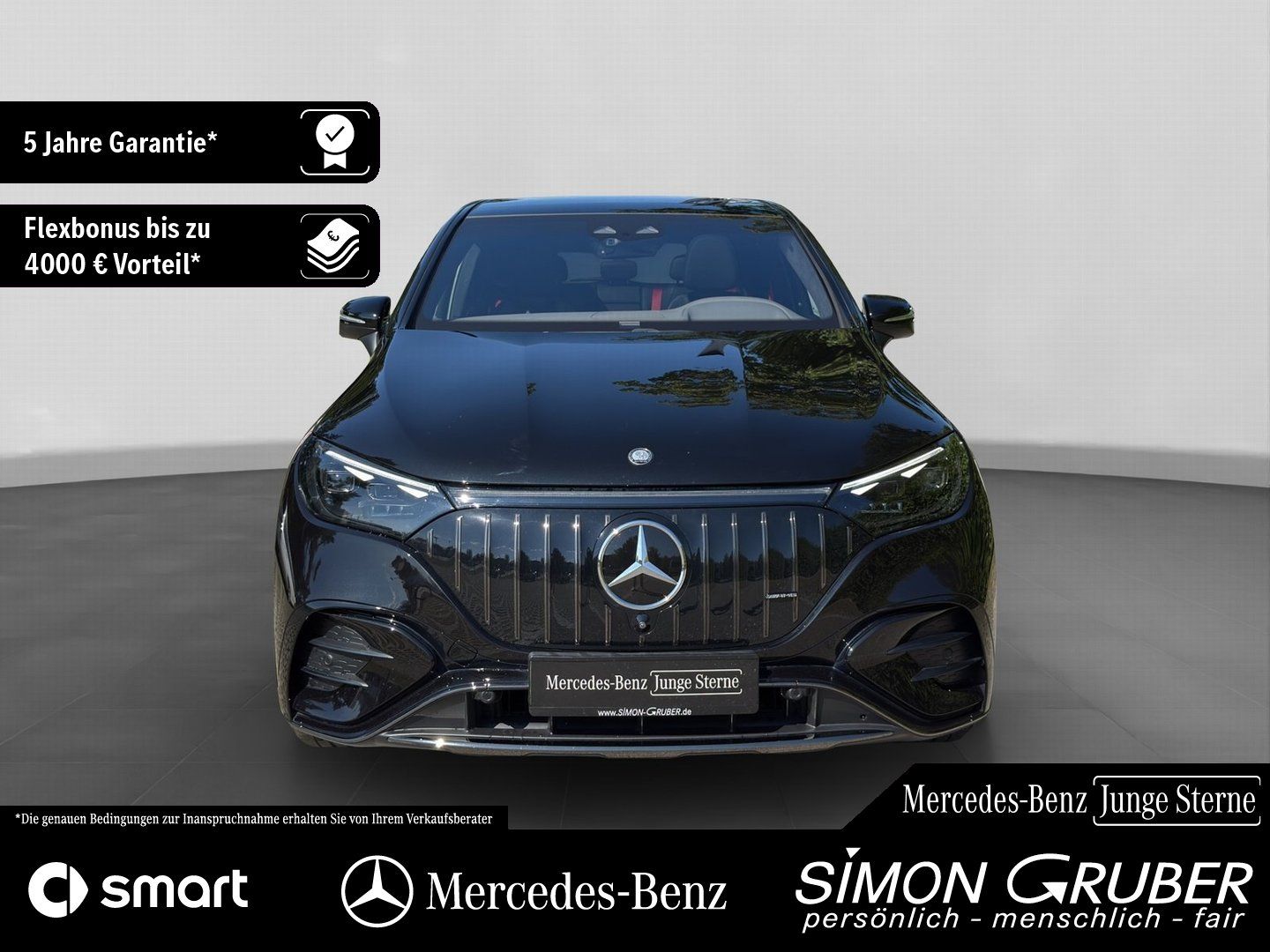 Fahrzeugabbildung Mercedes-Benz EQE 43 4M SUV AMG Pano Nappa HUD Hyper HAL 3D