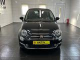 Fiat 500C Lounge*Cabrio*Automatik*Klimaaut.*Navi* - Fiat 500: Schwarz, Cabrio
