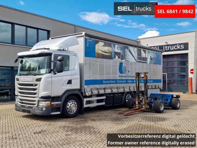 Scania G 410  /Retarder /mit Mitnahmestapler /Lenkachse