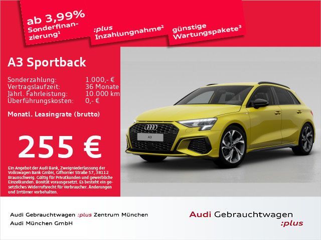 Audi A3 Sportback 35 TFSI S line ACC/AHK/Virtual+/Nav