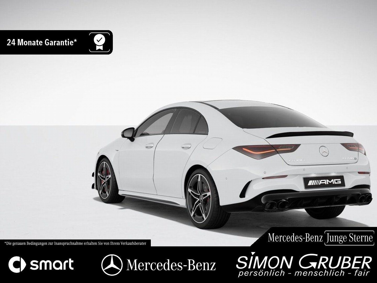 Fahrzeugabbildung Mercedes-Benz CLA 45 S 4M AMG Aero Burm Pano MBeam 360 drivers