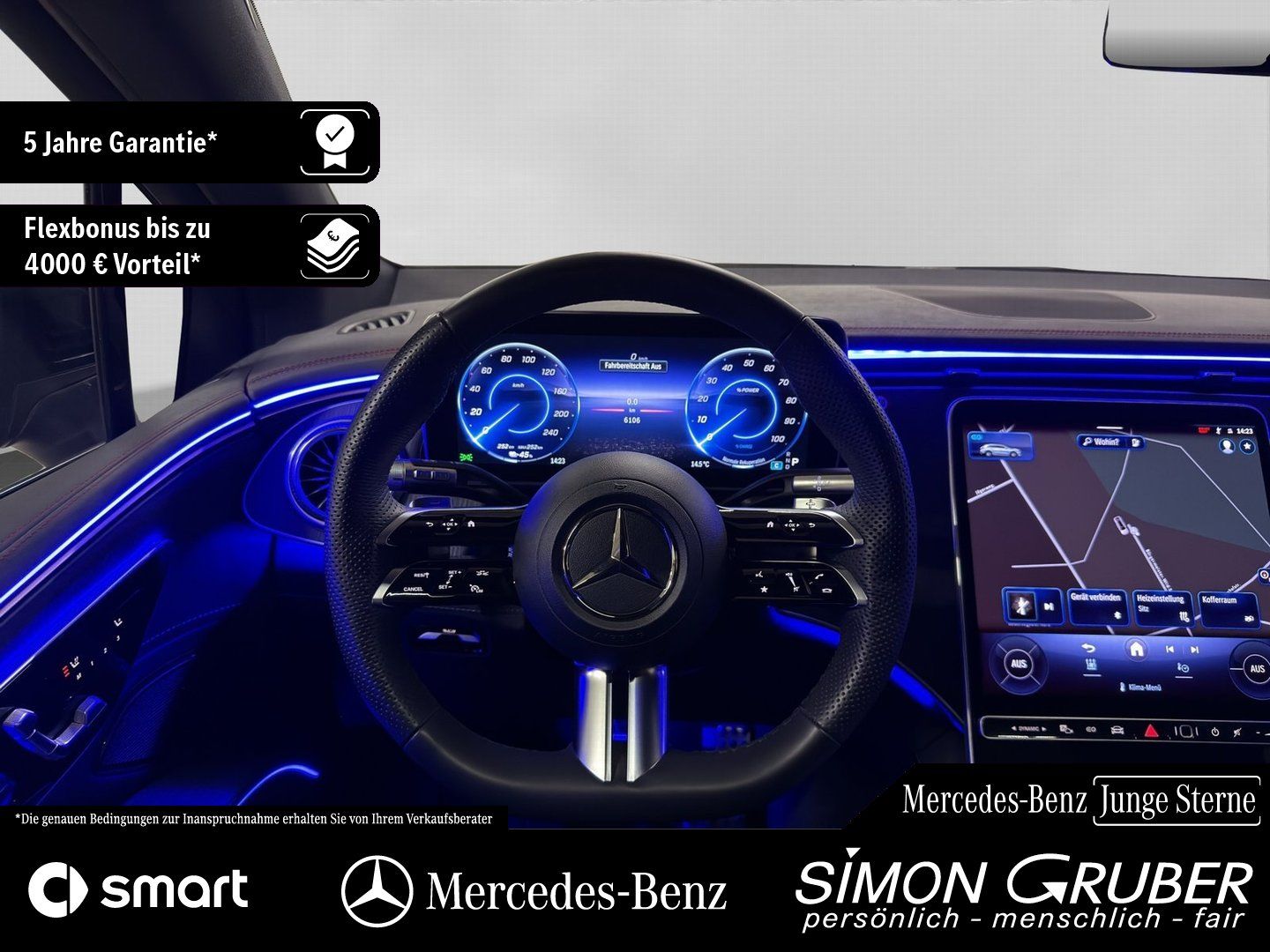 Fahrzeugabbildung Mercedes-Benz EQS 500 4M SUV AMG Pano DigiLight Airmatic 360