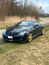 Mercedes-Benz SLK 200  viele Extras, AMG - blaue Mercedes-Benz SLK 200