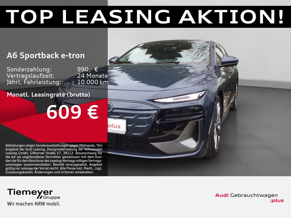 Audi A6 e-tron Sportback S LINE LM21 PANO BuO LUFT AH