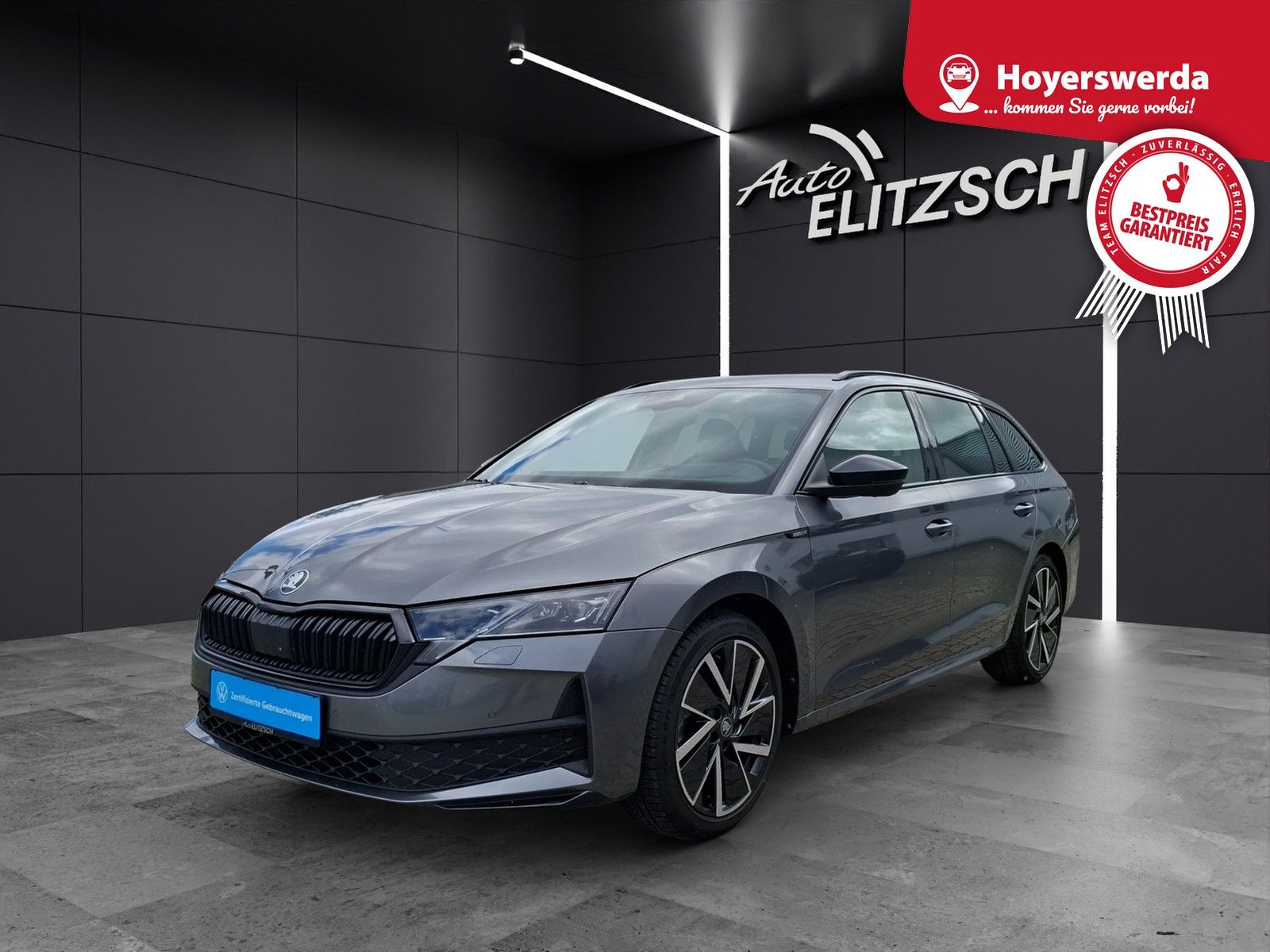 Fahrzeugabbildung SKODA Octavia Combi TDI Sportline DSG Matrix Navi AID