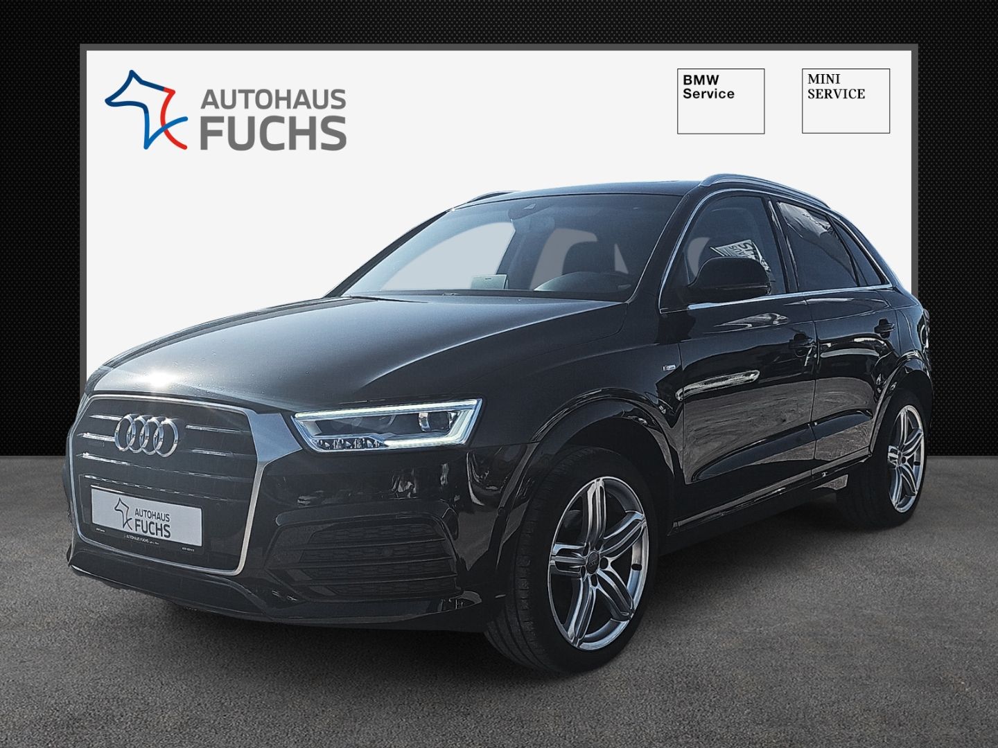 AUDI Q3 2.0 TFSI quattro S line El. Panodach Navi Led