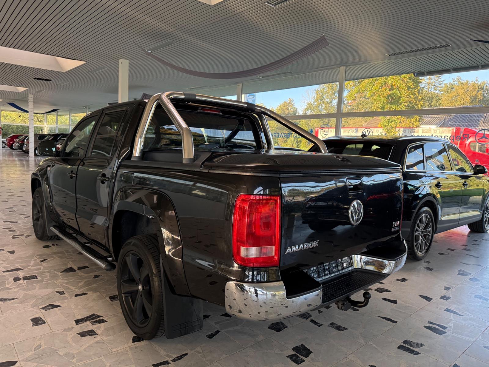 Volkswagen Amarok 2.0 BiTDI 163 ch Highline DoubleCab 4Motion • Cuir • GPS • Attelage 3 t • 19"