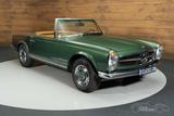 Mercedes-Benz SL 230 Cabrio | 1967 - mit Benzin-Antrieb: Grün, Vollleder