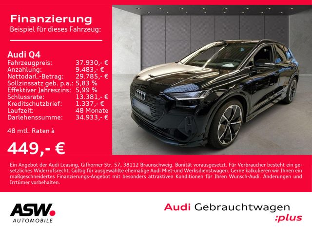 Audi Q4 50 e-tron Sline quattro Navi Matrix ACC RFK