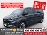 Ford Tourneo Custom L2 Titanium X 8S 5Jahre+AHK+Leder - mit Diesel-Antrieb: Grau, Van