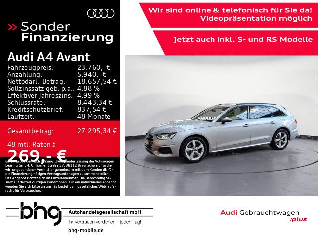 Audi A4 Avant advanced 35 TDI *KAMERA*NAVI*ACC*