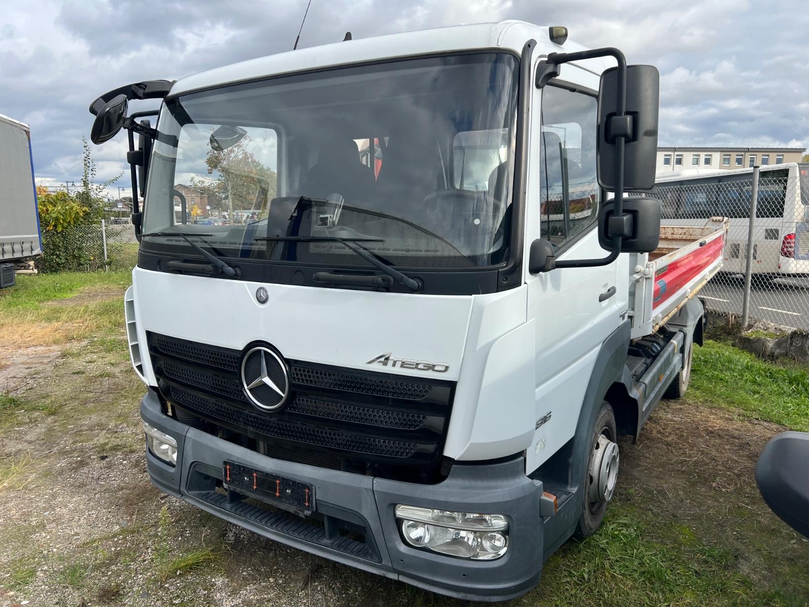 Mercedes-Benz Atego 816 Meiler 3 Seitenkipper Klima