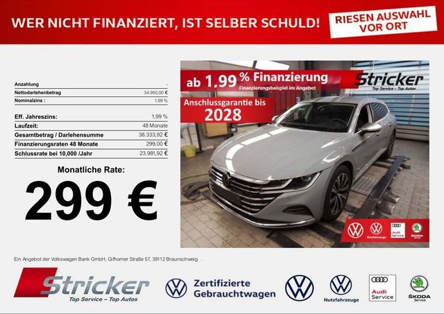 Volkswagen Arteon Shooting Brake 1.4TSI e-hybrid 299,-ohne