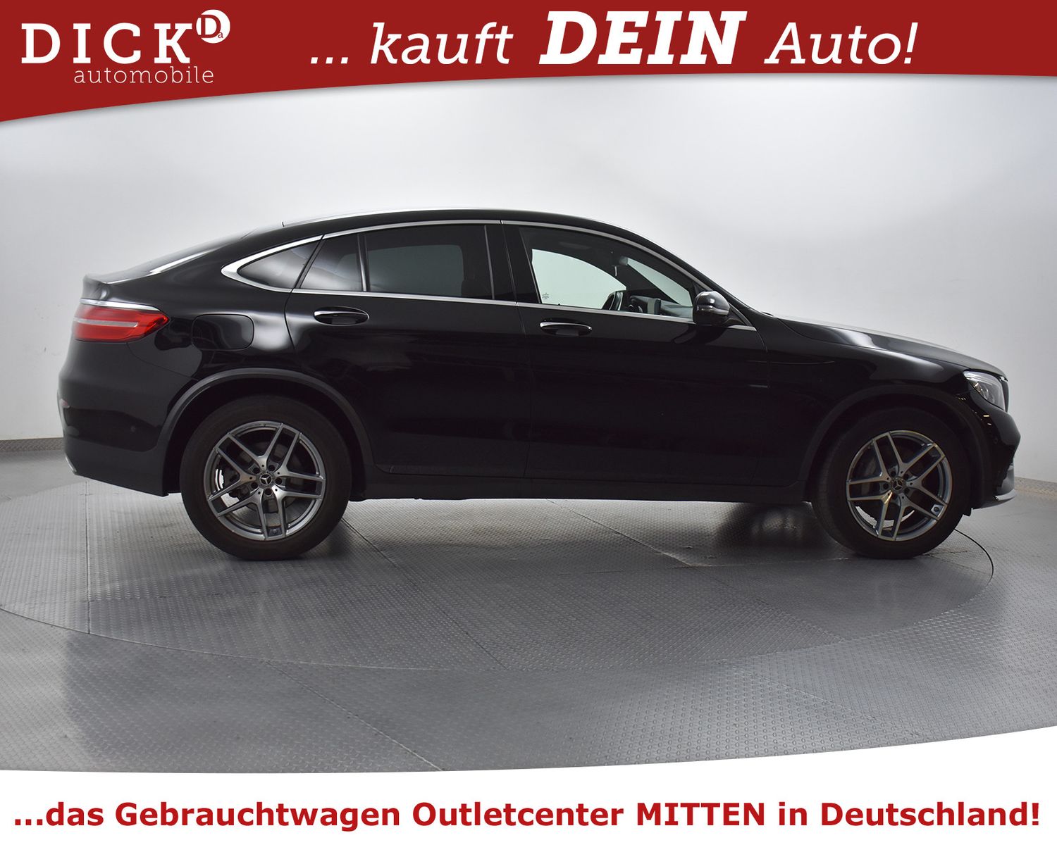 MERCEDES-BENZ GLC 250d Coupe 2X AMG Line COMAND+MEMO+360+BURM+ - Image 5