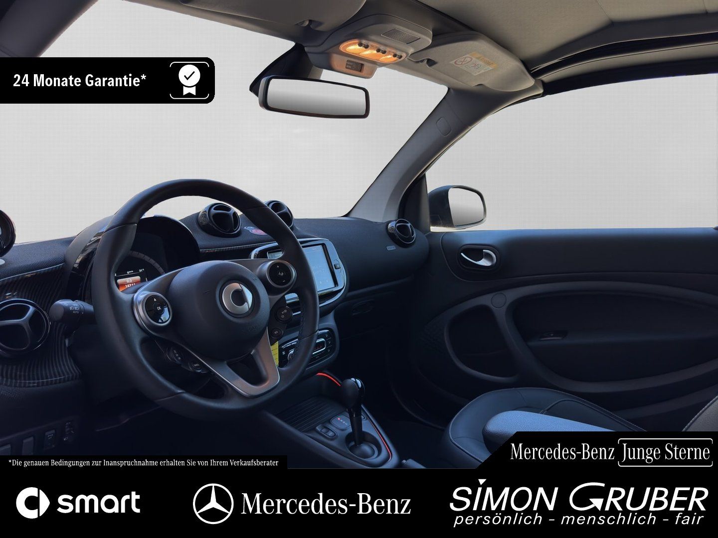Fahrzeugabbildung Smart smart fortwo EQ Cabrio Excl. Leder Carbon 22KW