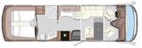 Concorde Charisma 860 LI Zeder/Highgloss*BAR*Coco  - Concorde Integrierter