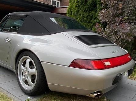 Porsche 993 Carrera Cabrio MJ98  Historie 111t  Scheckh.