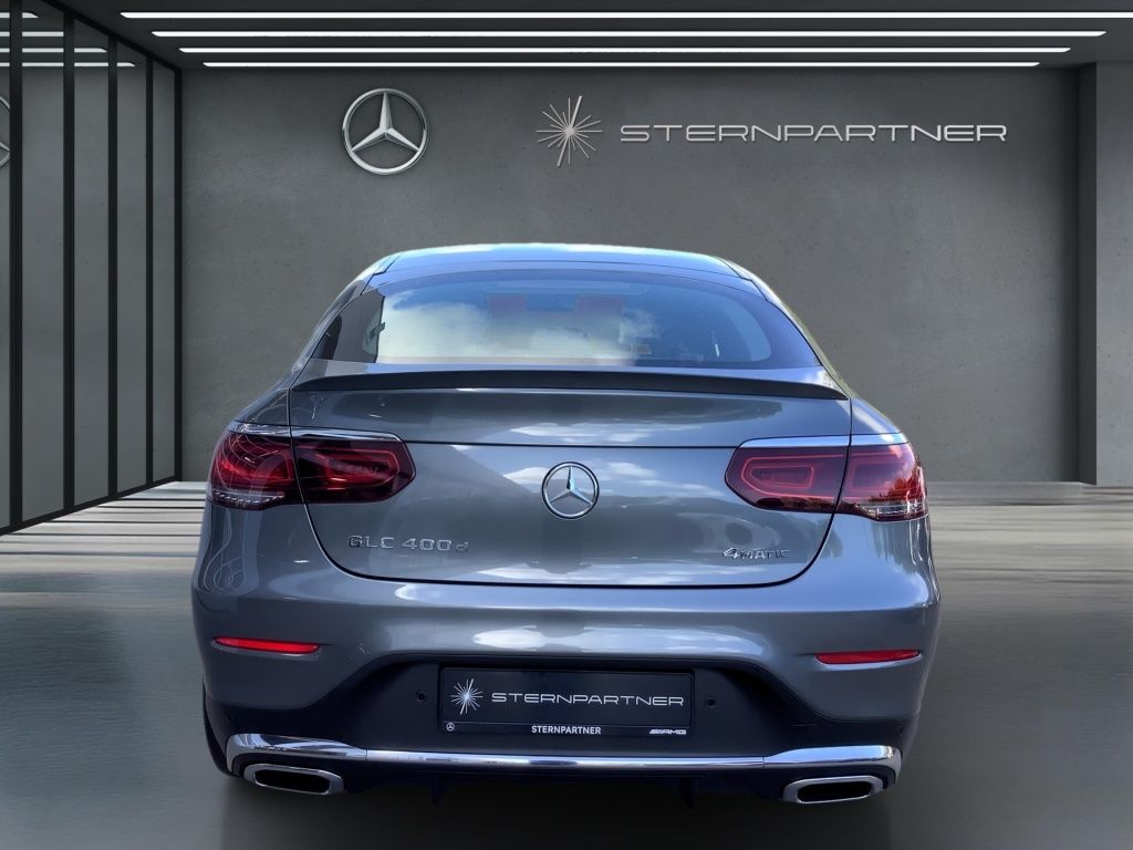 Mercedes-Benz GLC 400 d 4M Coupé AMG MBUX DISTR SSD 360° AHK foto 3