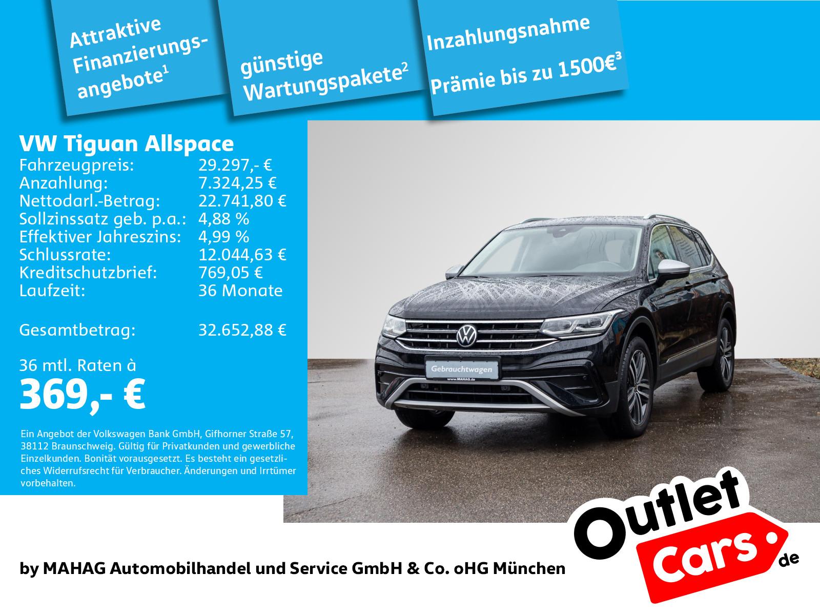 Volkswagen Tiguan Allspace Elegance 4 Mot 2.0 TSI Leder IQ.