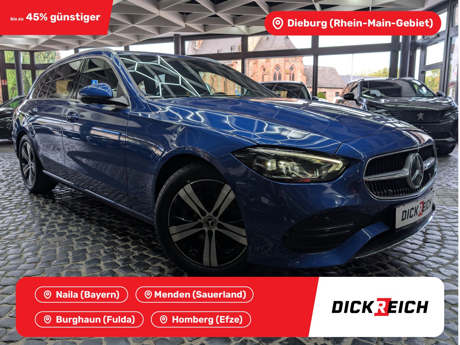 Fahrzeugabbildung Mercedes-Benz C 220 d Avantgarde AHK*MEMO*MBUX*AMBI*BUR*360°