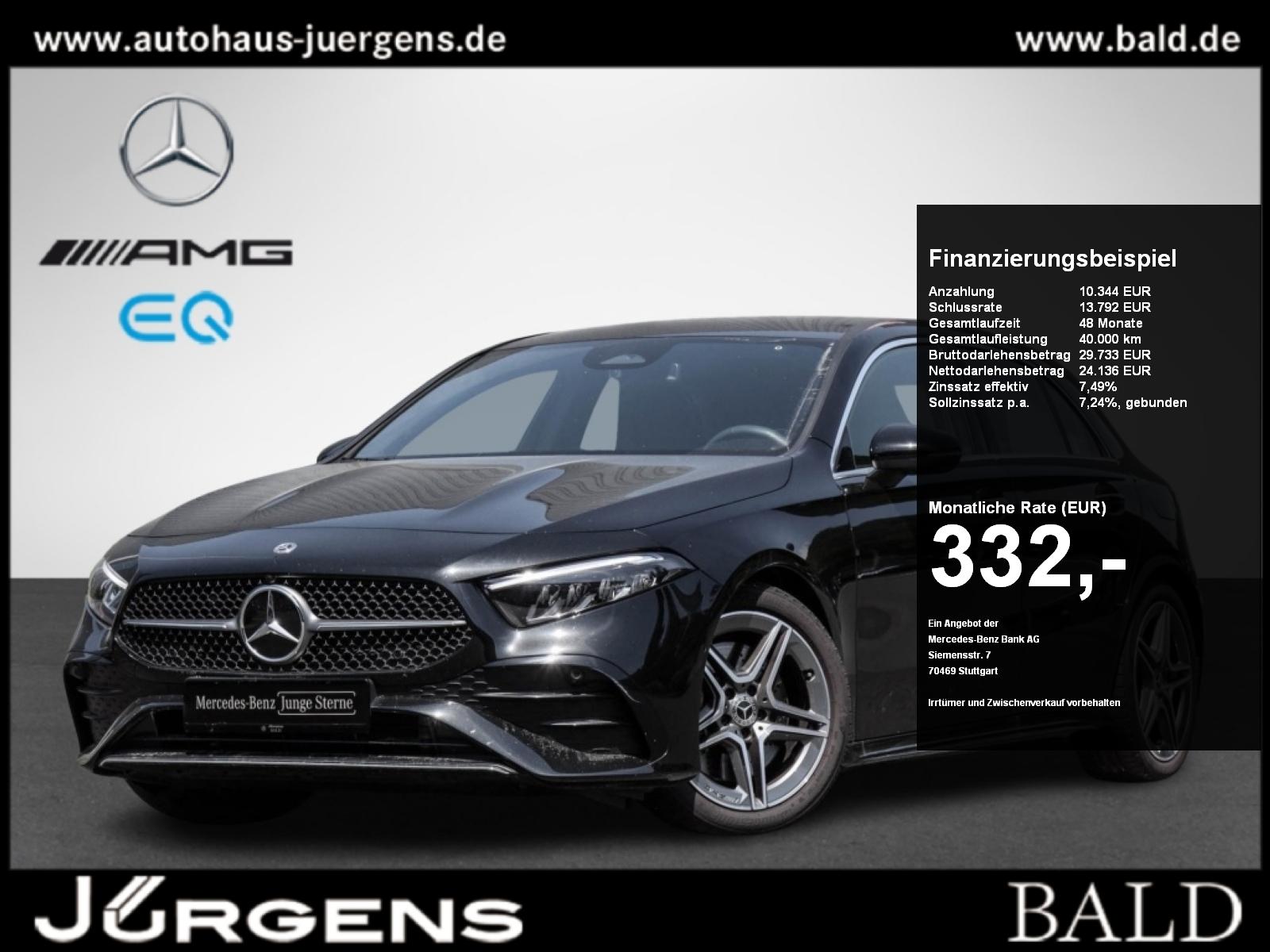 Mercedes-Benz A 250 4M AMG-Sport/Ambiente/Keyl/LED/Totw/Cam/18