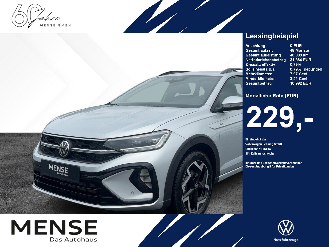 Volkswagen Taigo R-Line 1.5 l TSI DSG IQ.Light GJR AHK