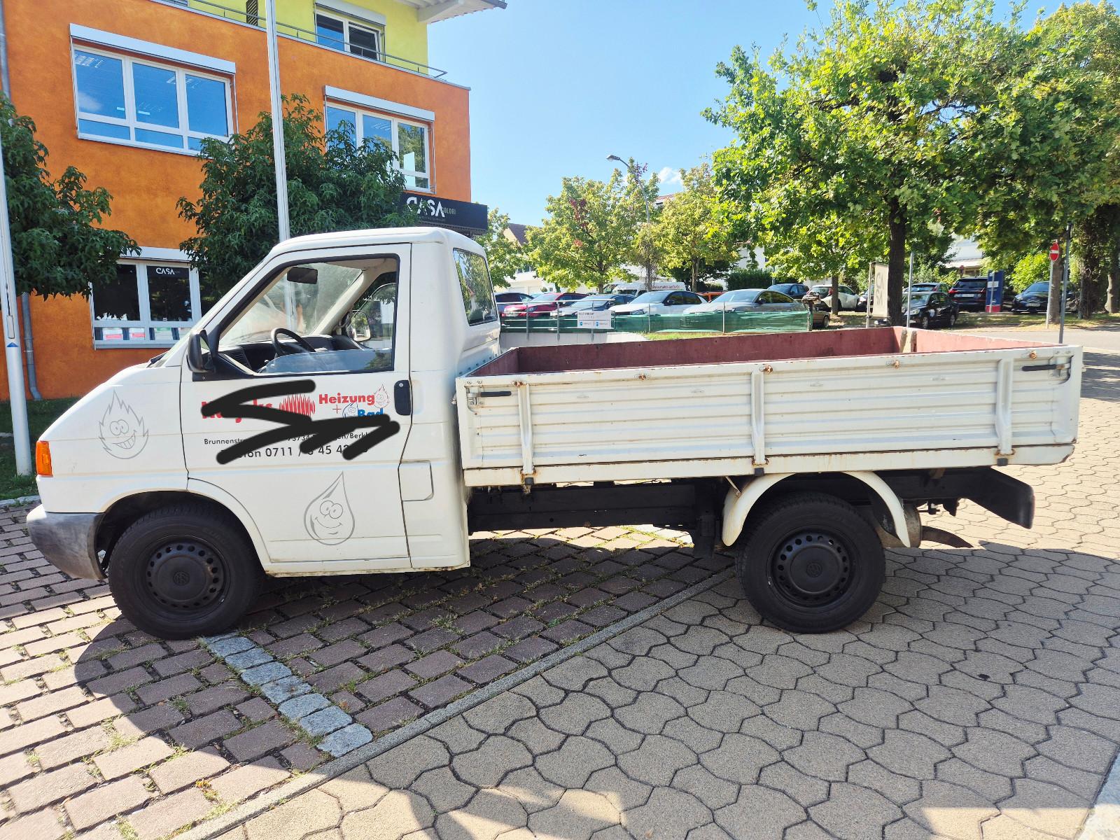 Volkswagen T4Pritsche LKW ZULASSUNG AHK 2HD TÜV NEU 08.2028