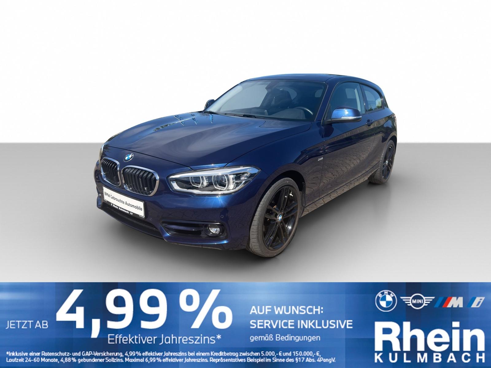 BMW 120i 3-Türer Sport Line Navi Business LED GSD