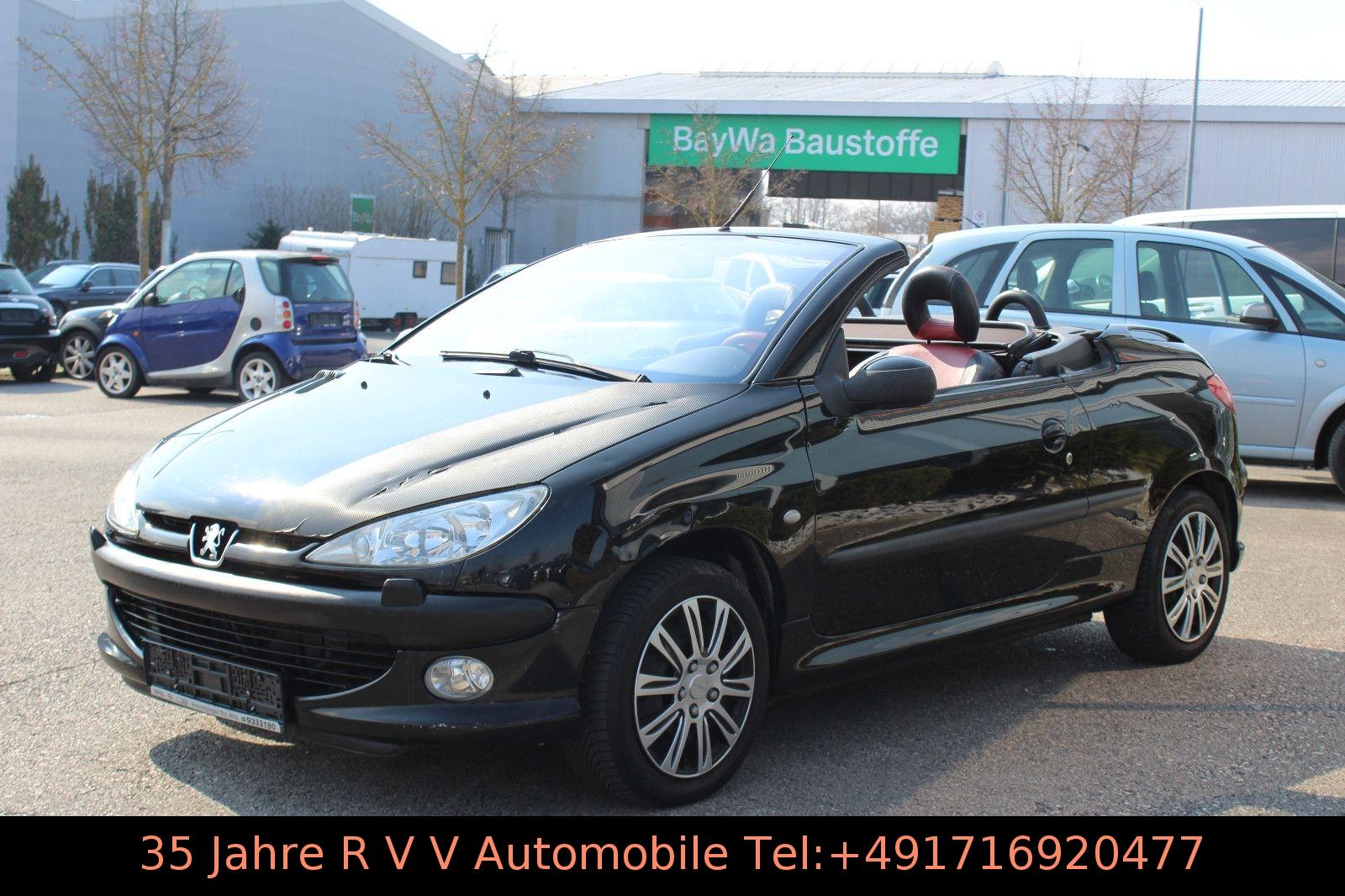 Peugeot 206 Cabriolet CC Platinum, TÜV neu