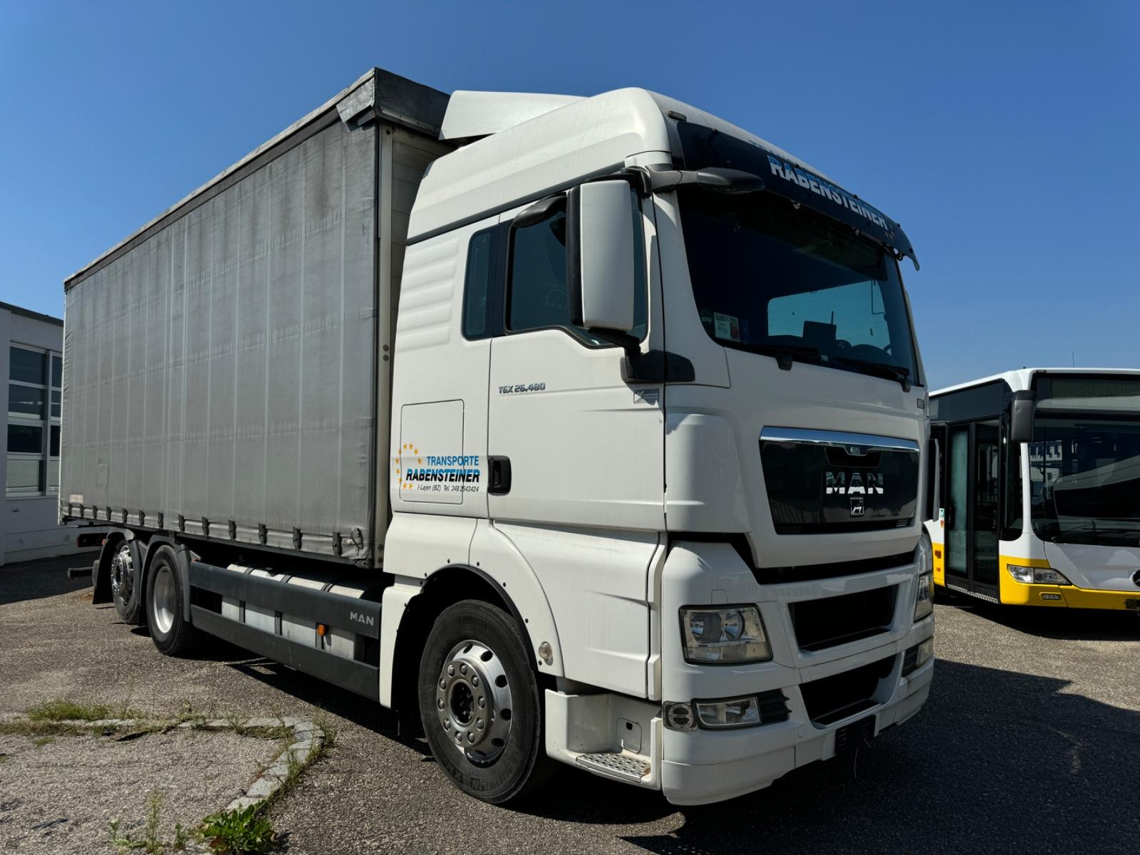 MAN TGX 26.480 6x2 - Pritsche Plane Festaufbau