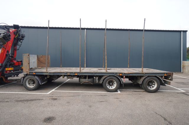 Andere Other Nopa  3 AXLE TIMBER WOOD TRAILER