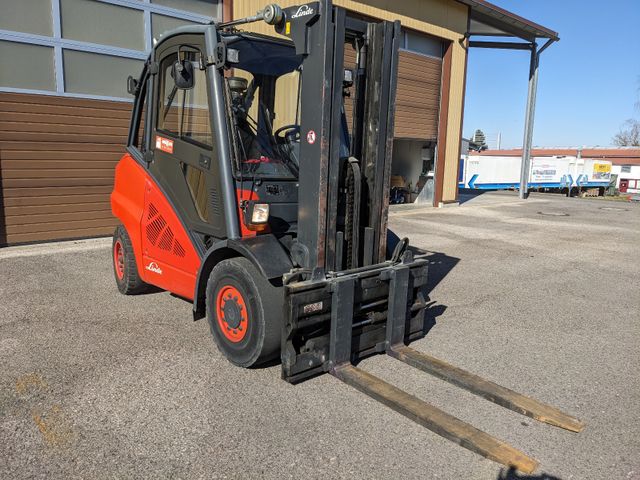 Linde H 50 D Triplex 4500 mm mit Freihub