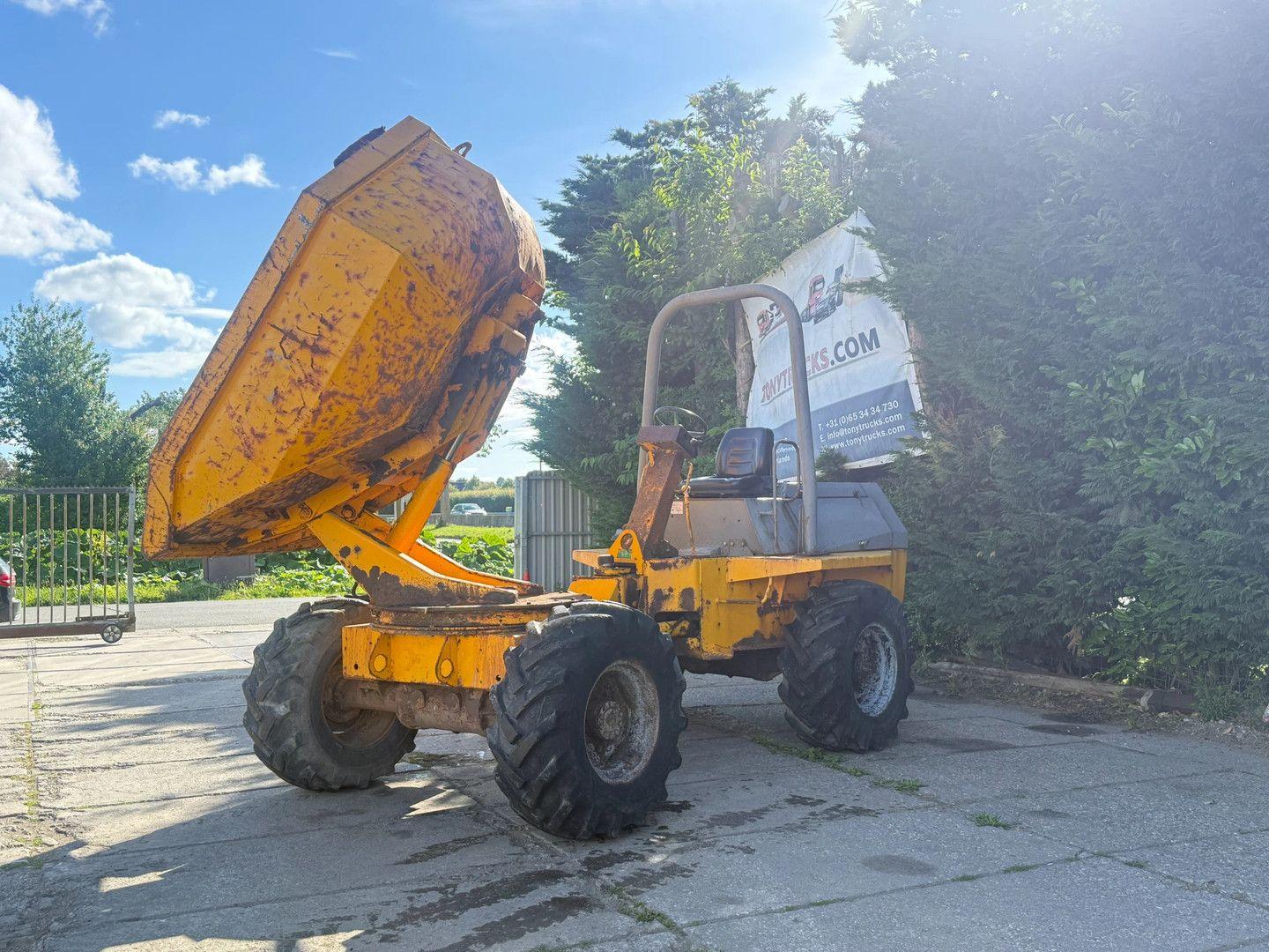 Terex 6000RS 4X4 Swivel 6T Mini Dumper Rotary