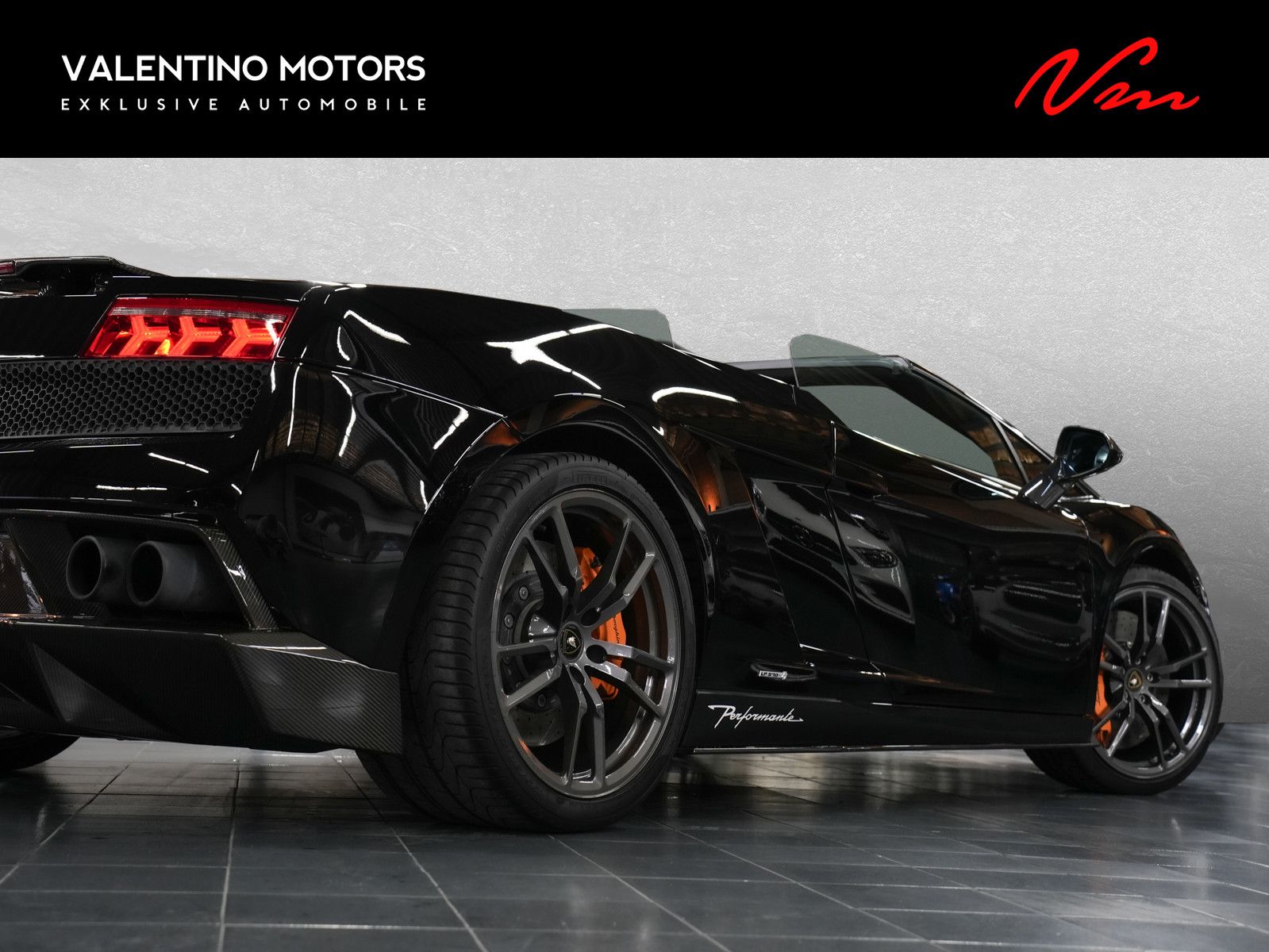 Fahrzeugabbildung Lamborghini Gallardo Performante Spyder - Keramik|erw.Carbon