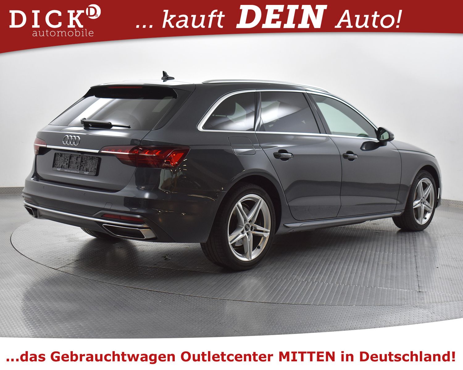 AUDI A4 Av 40d S-Tr Advan S LINE 18"+KAM+LED+MASS+KEY - Image 4