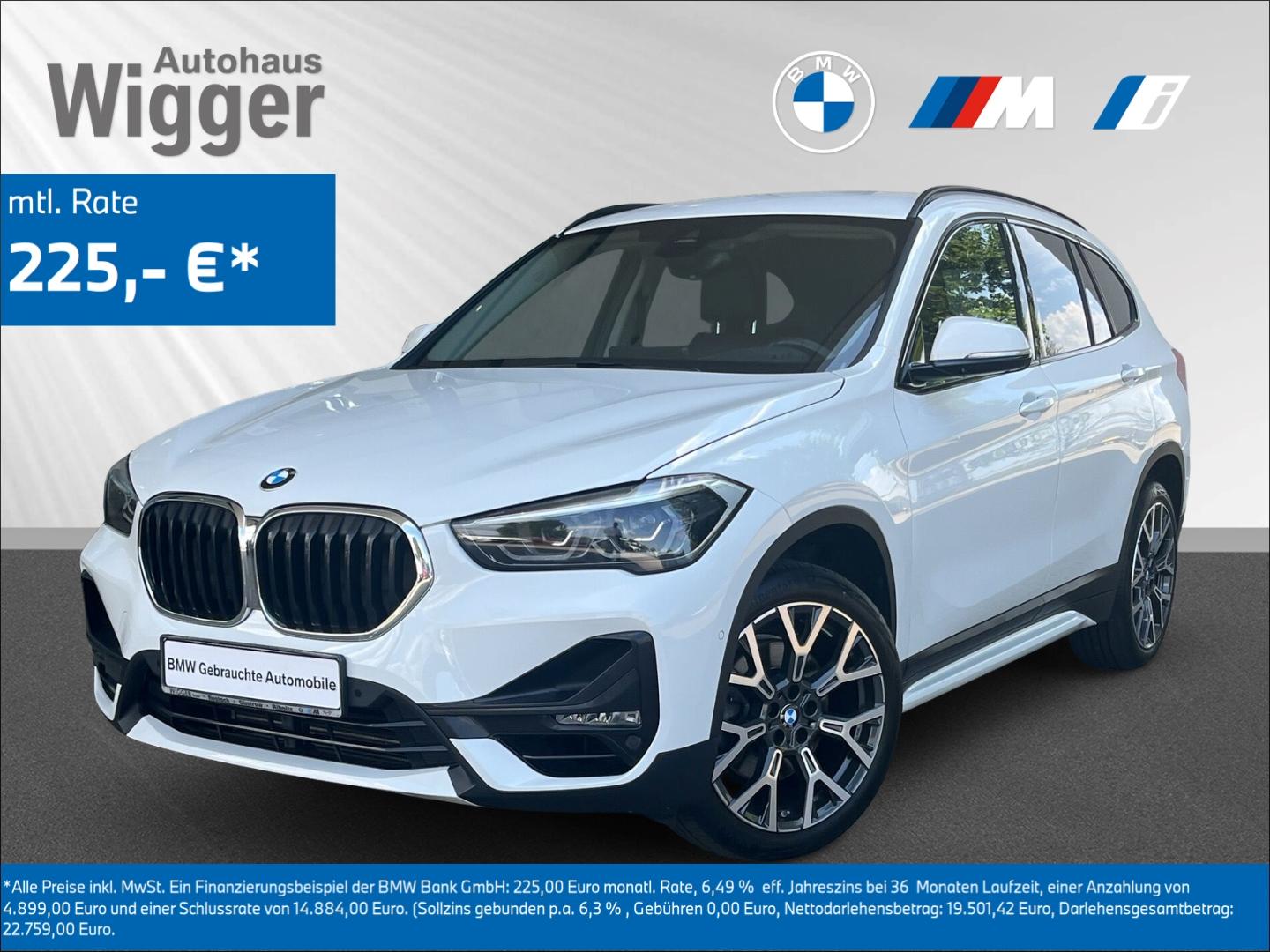 BMW X1 xDrive20i Aut. Sport Line/HUD/AHK/Navi/Leder