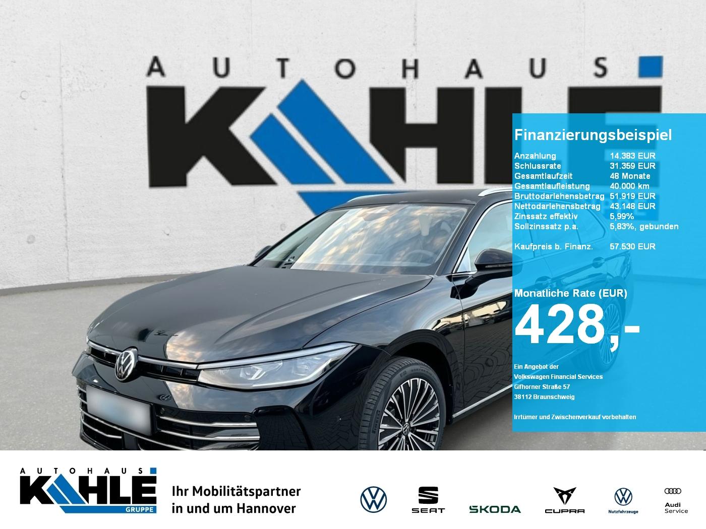 Volkswagen Passat Elegance 2.0 l TDI DSG CarPlay Matrix ACC