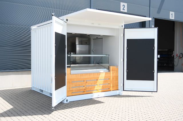 ROKA Seecontainer 10´ - Eisverkauf /  Eis