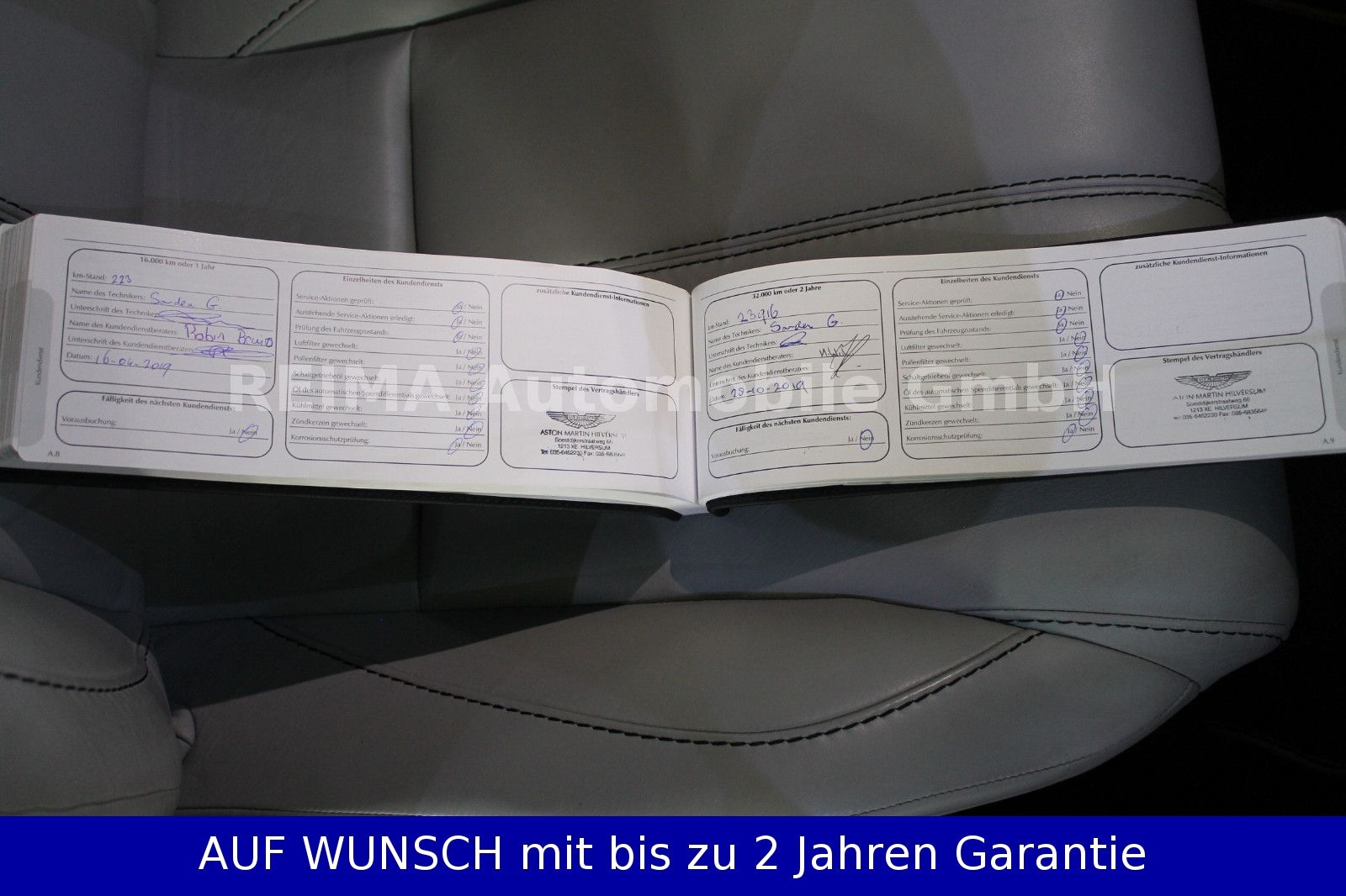 Fahrzeugabbildung Aston Martin V8 Vantage 4,7i, voll Scheckheft gepflegt,