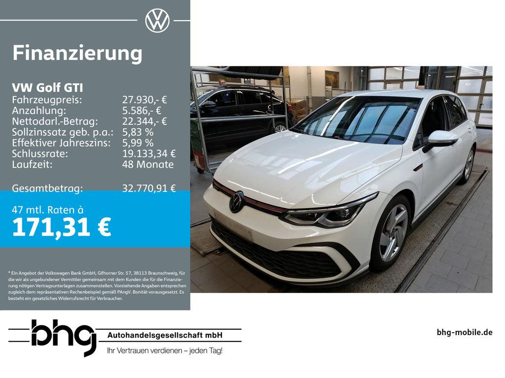 Golf GTI 2,0 TSI OPF  DSG