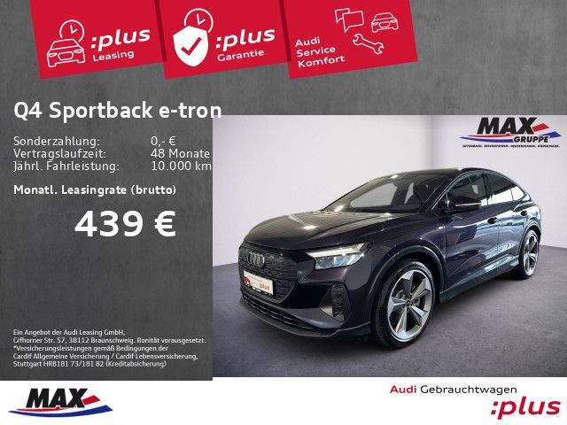 Audi Q4 Sportback 55 e-tron QUATTRO LED+OPTIK+PANO+VC