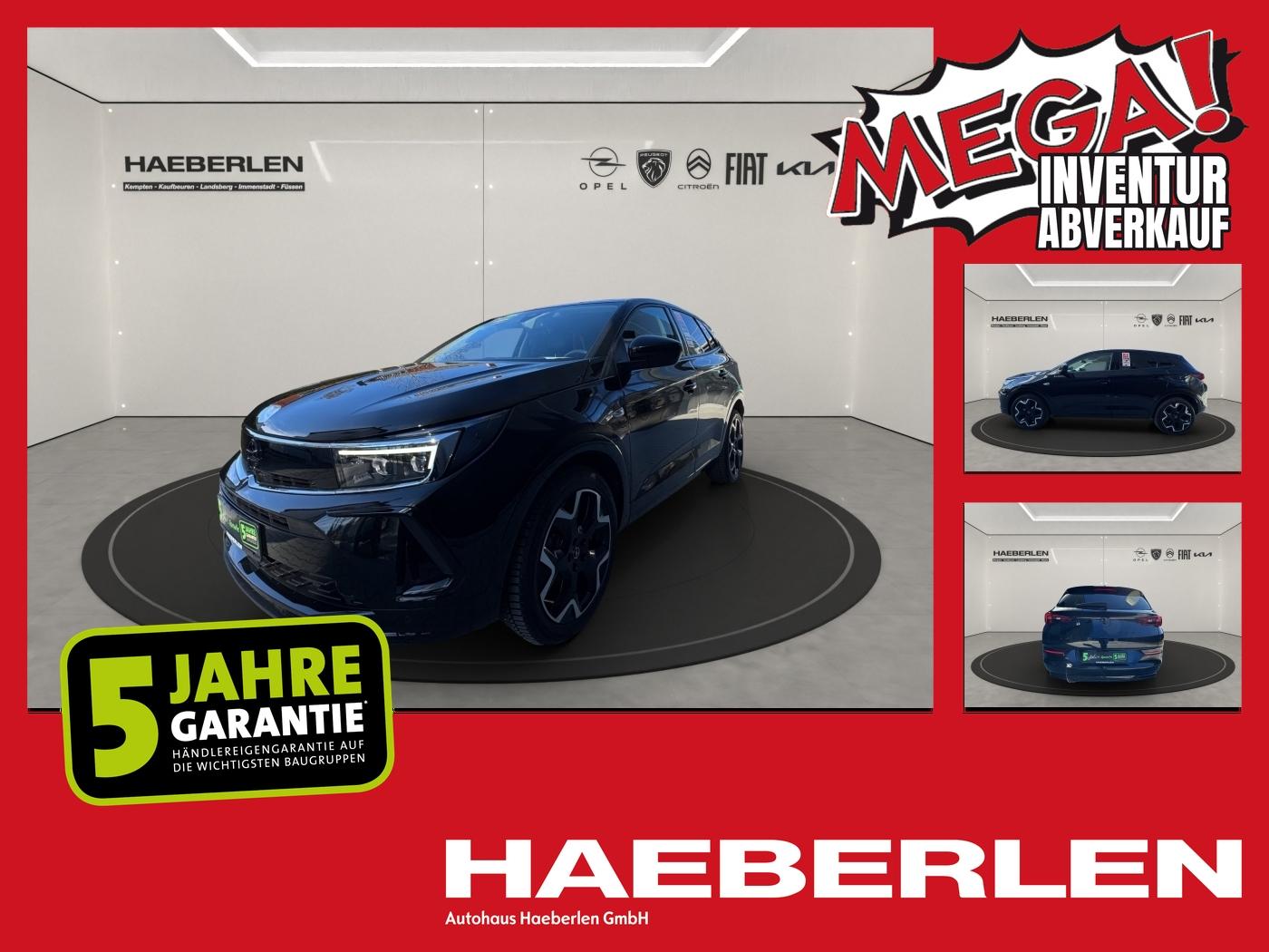 Opel Grandland 1.2 Turbo GS Line Alcantara+LED+Navi