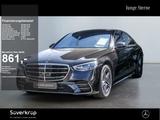 Mercedes-Benz S 580 4M lang , BURM AMG SPUR DISTR PANO 360 - Mercedes-Benz S-Class mit Benzin-Antrieb