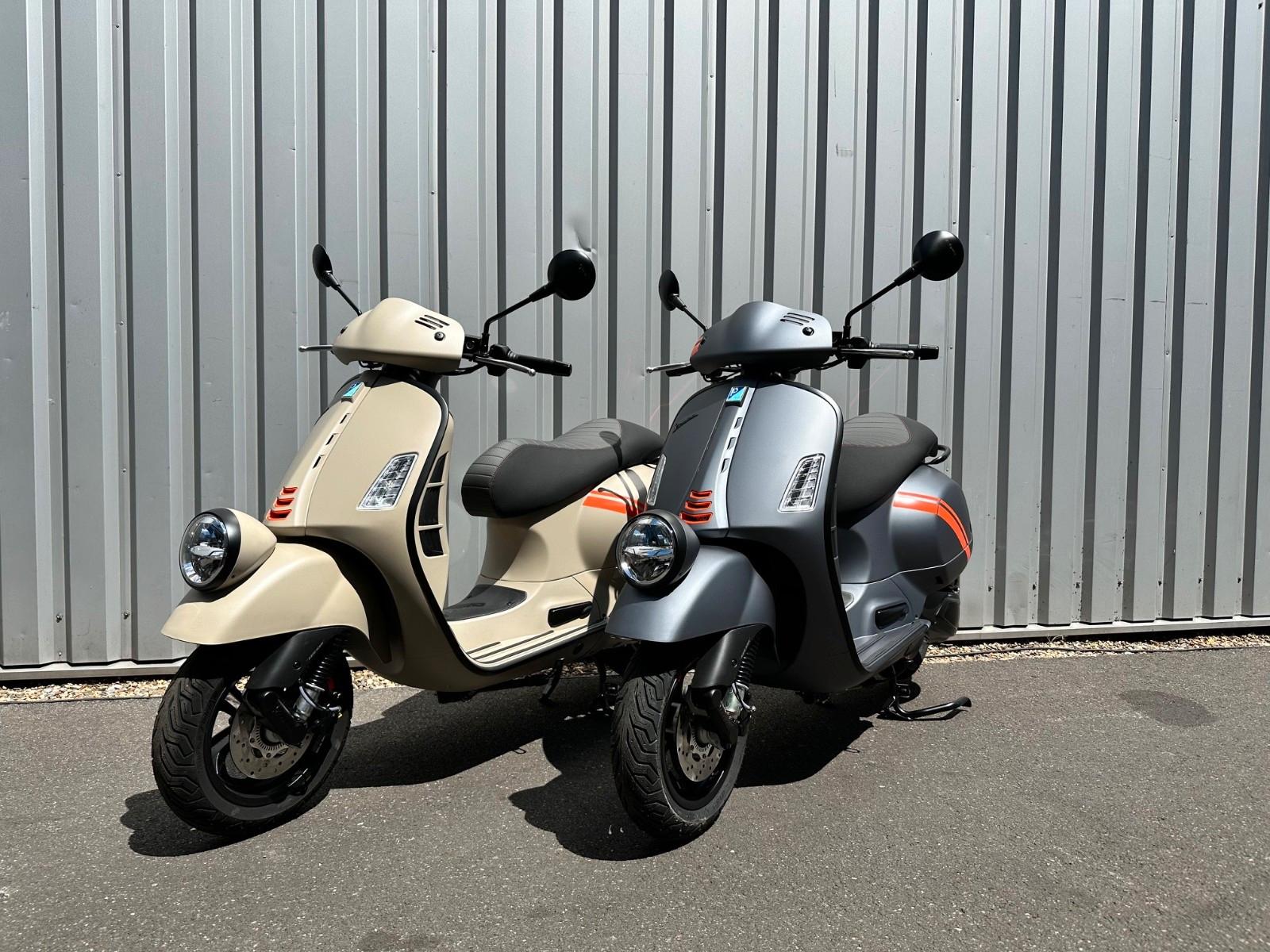 Vespa GTV 310 E5+ beige & grau matt SOFORT!