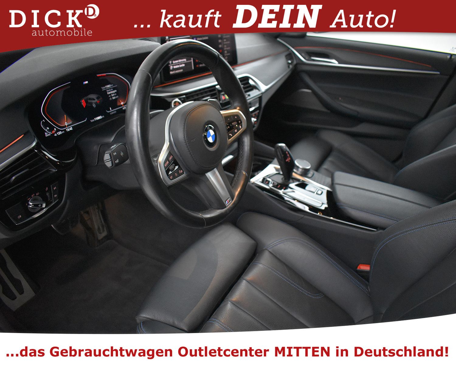 BMW 530d Sport Aut. M PAKET+SHADO+PROF+VIRTU+KAM+H&K - Image 11