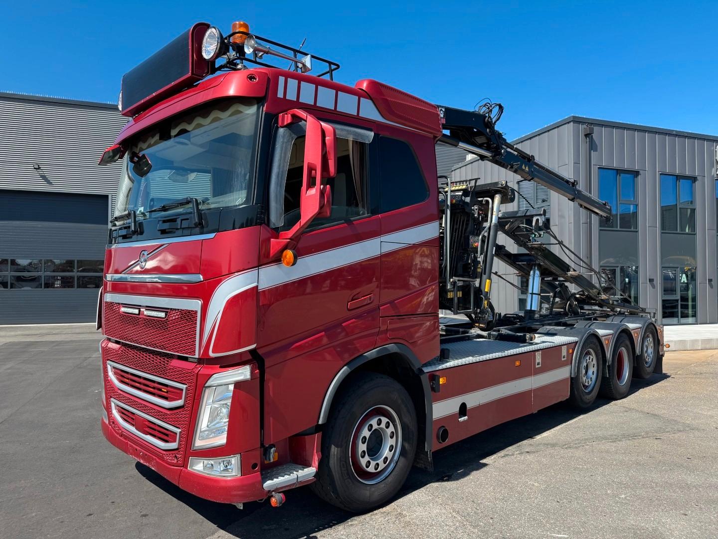 Volvo FH460 8x2*6 Sawo Tipper / Hiab X-DUO 102 E-2