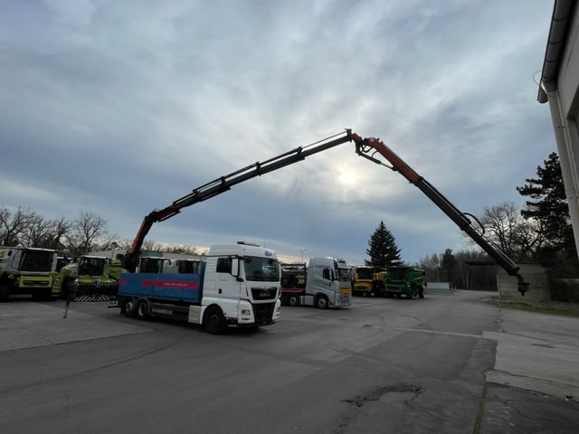 MAN TGX 26.440 LL Retarder PK21502 Jib 6x2 Lift Kran